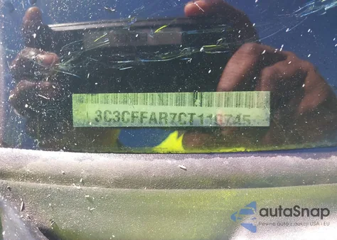 2012 Fiat 500 Pop from USA, damaged, VIN 3C3CFFAR7CT110745